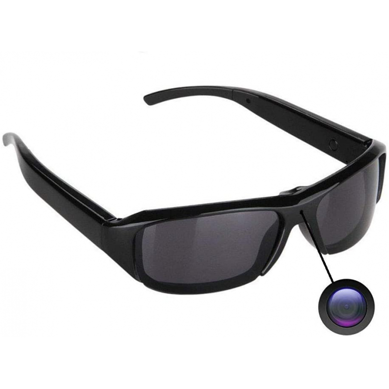 Lunettes Caméra Espion Full HD 1080p Gadget Espionnage Capteur CMOS 30FPS