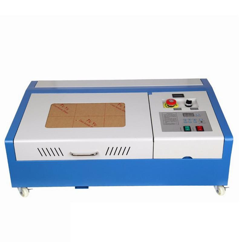 Machine À Graver CO2 Haute Précision Pour Bois Et Cuir Avec Écran LCD Et Connexion USB